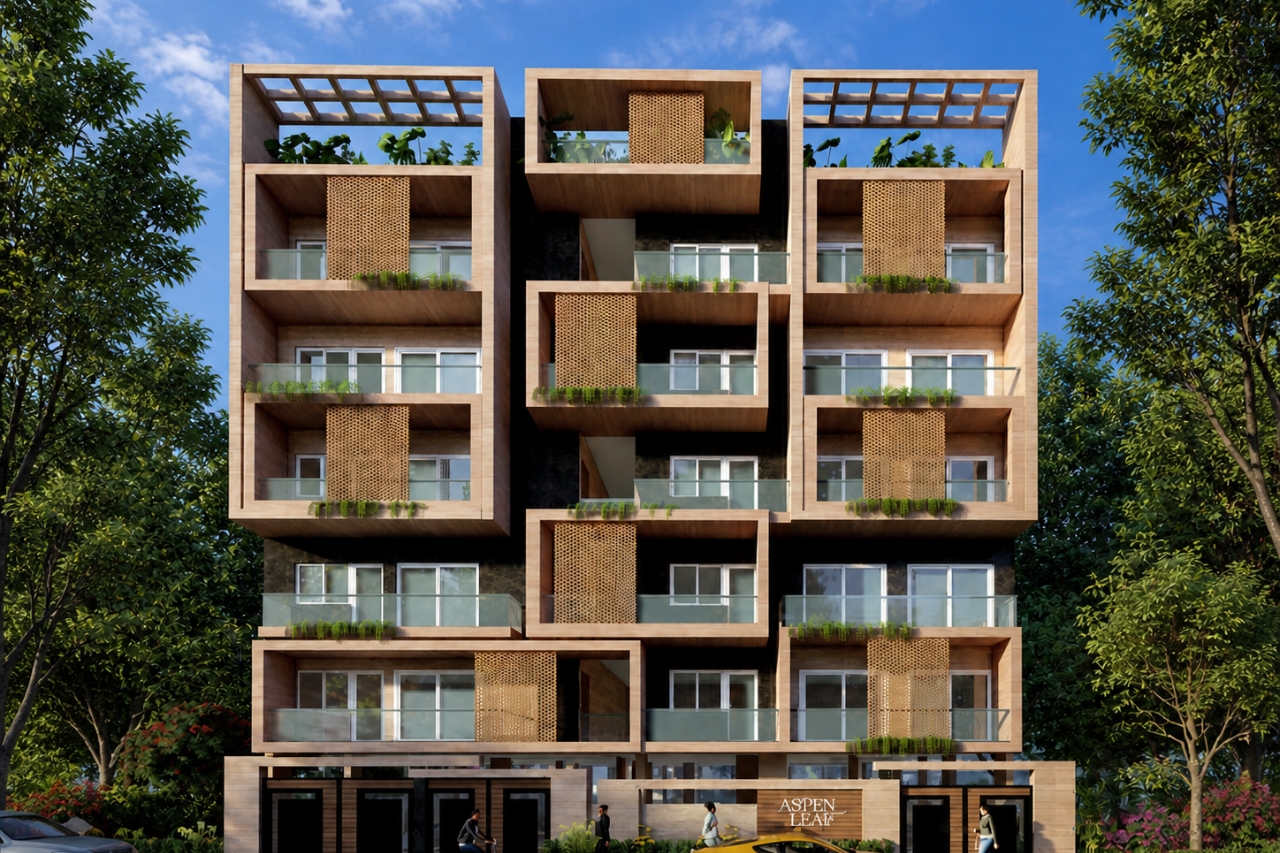 Aspen Leaf – 2 BHK 1100 Sqft (North Facing)